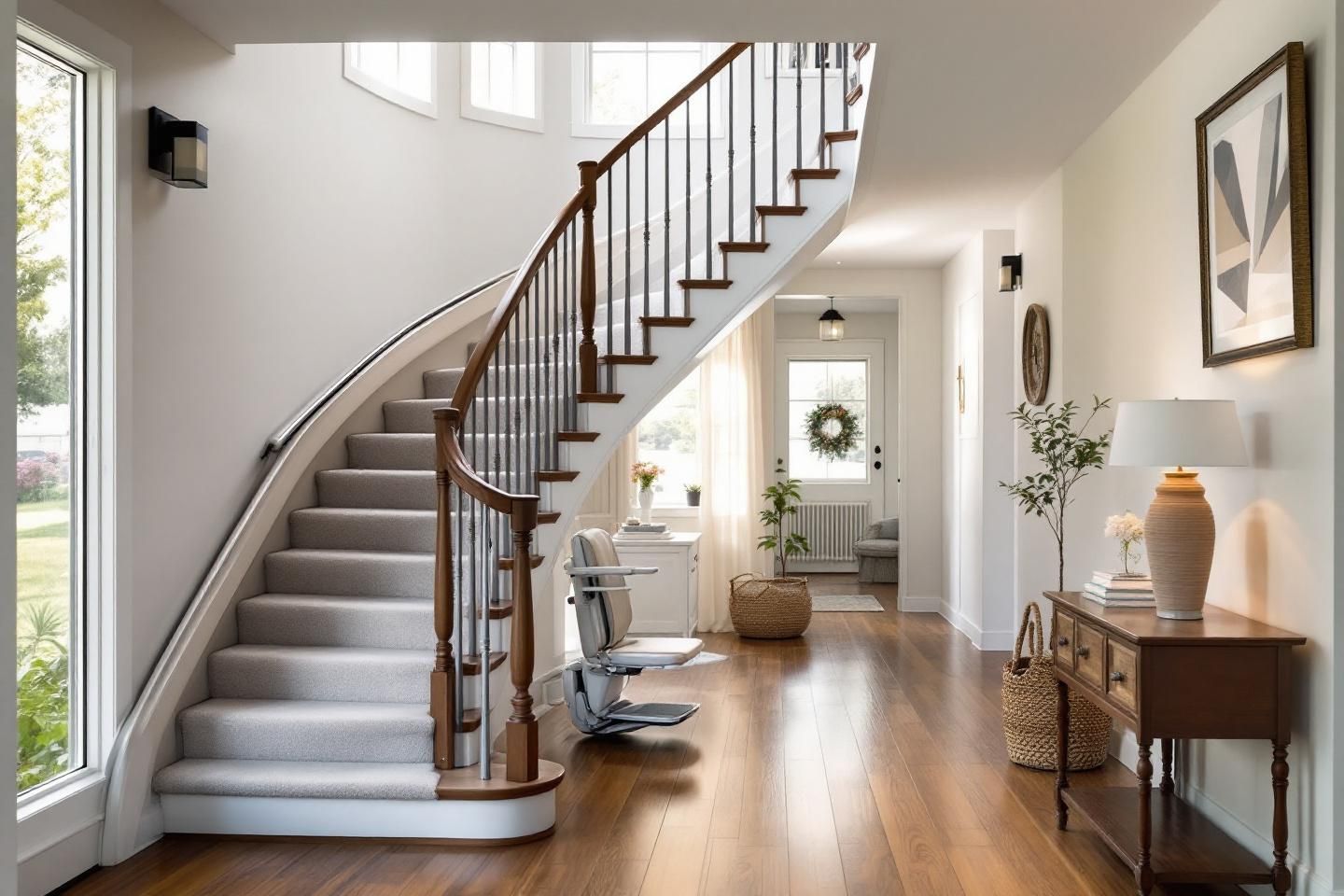 Comment le poids d&rsquo;un monte-escalier influence-t-il l&rsquo;installation ?