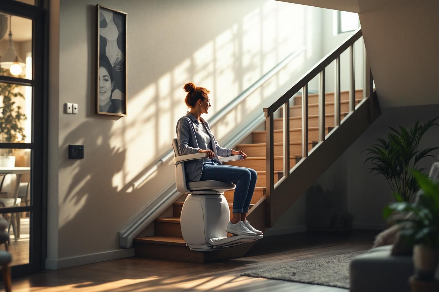 Les monte-escaliers fonctionnent-ils sur une pente douce