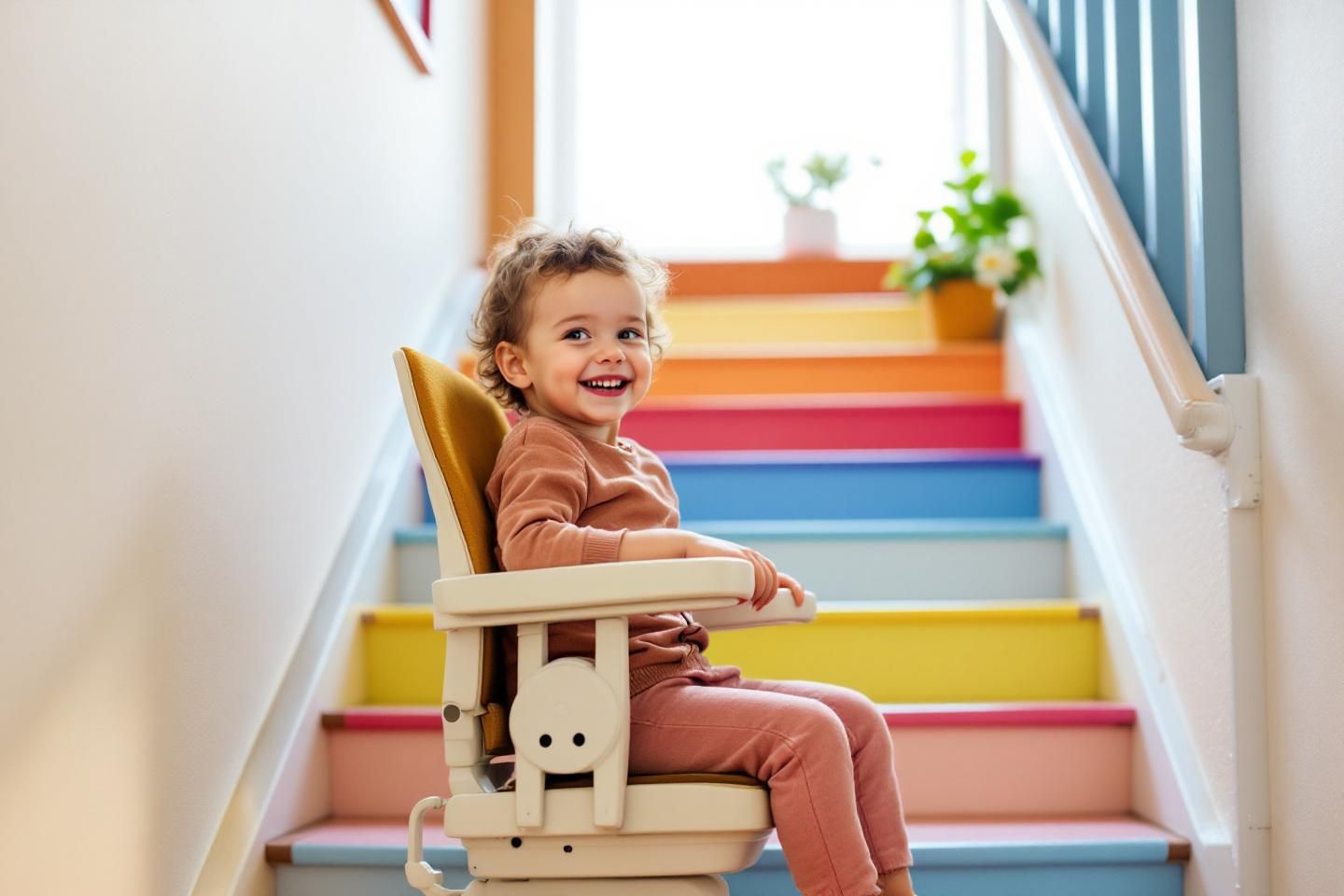 Les monte-escaliers sont-ils vraiment adaptés aux enfants ?