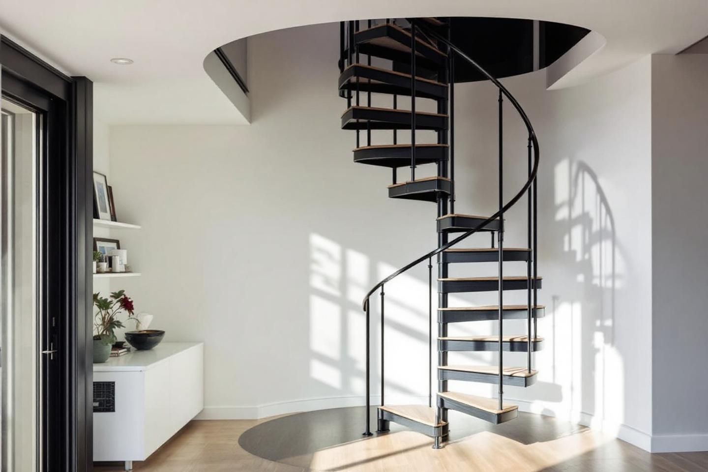 Quels sont les avantages de personnaliser un monte-escalier pour un escalier en colimaçon ?